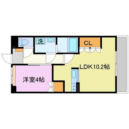 プラントフィールドⅠの物件間取画像